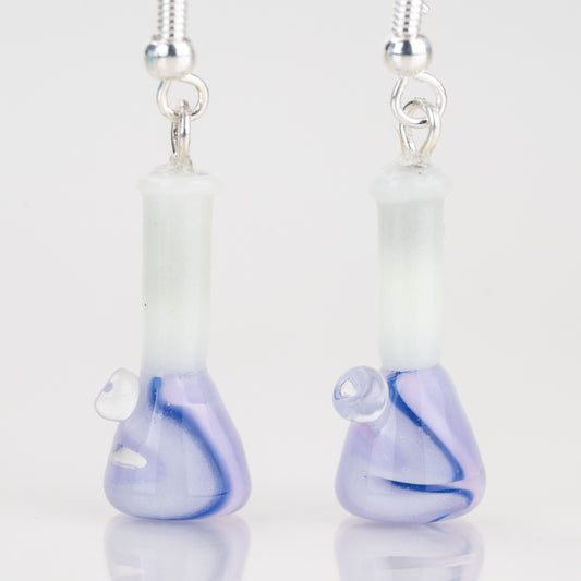 Earrings - Purp Beaker | Glow